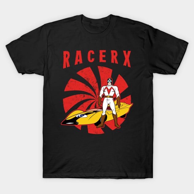 Retro Racer X T-Shirt by OniSide